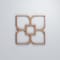 Ekena Millwork Extra Small Olivia Decorative Fretwork Wood Wall Panels, Wood, 7 3/8"W x 7 3/8"H x 3/8"T WALW08X08X0375OLVMF - alternate 6